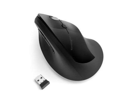 Myszka Kensington Pro Fit Ergo Vertical Wireless Mouse Black